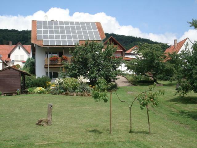 Ferienwohnung Gästehaus Kiefer Klingenmünster Exterior foto